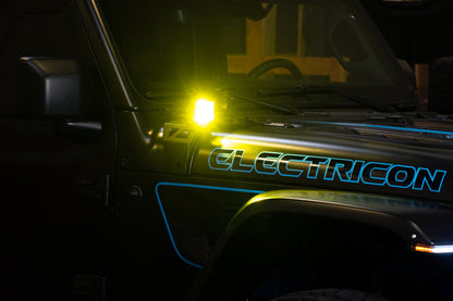 3" ELITE SERIES AMBER CUBE LIGHT - BY DV8 OFFROAD