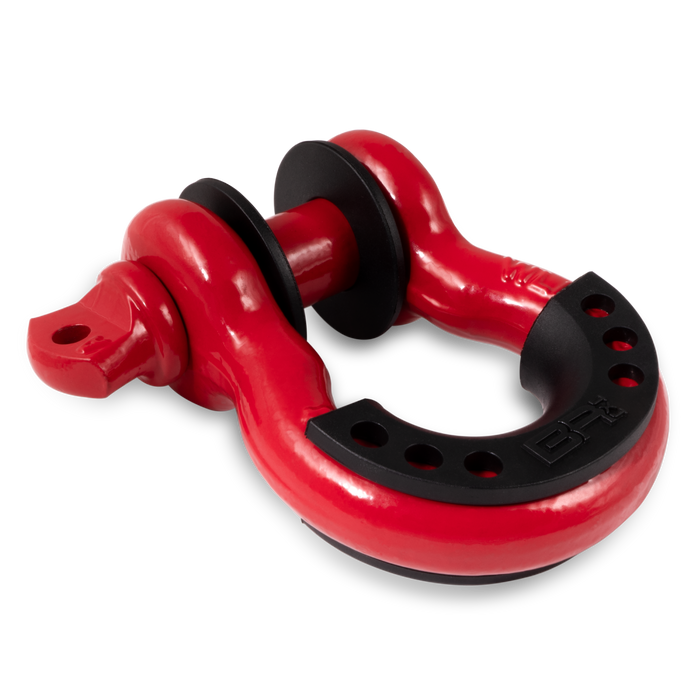 3/4 Red D-Ring With Isolators (Single) - By Body Armor 4x4