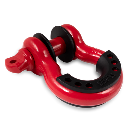 3/4 Red D-Ring With Isolators (Single) - By Body Armor 4x4