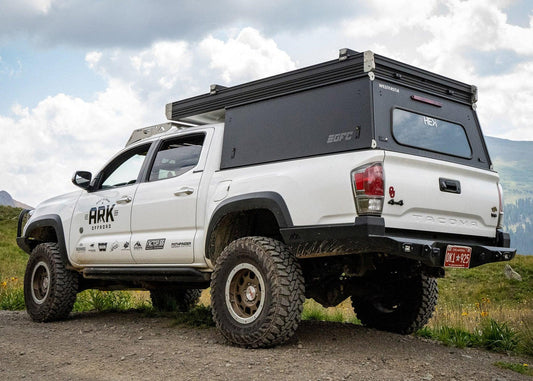 Toyota Tacoma 3rd Gen (2016-2023) Hi-Lite High Clearance Rear Bumper - By Backwoods Adventure Mods