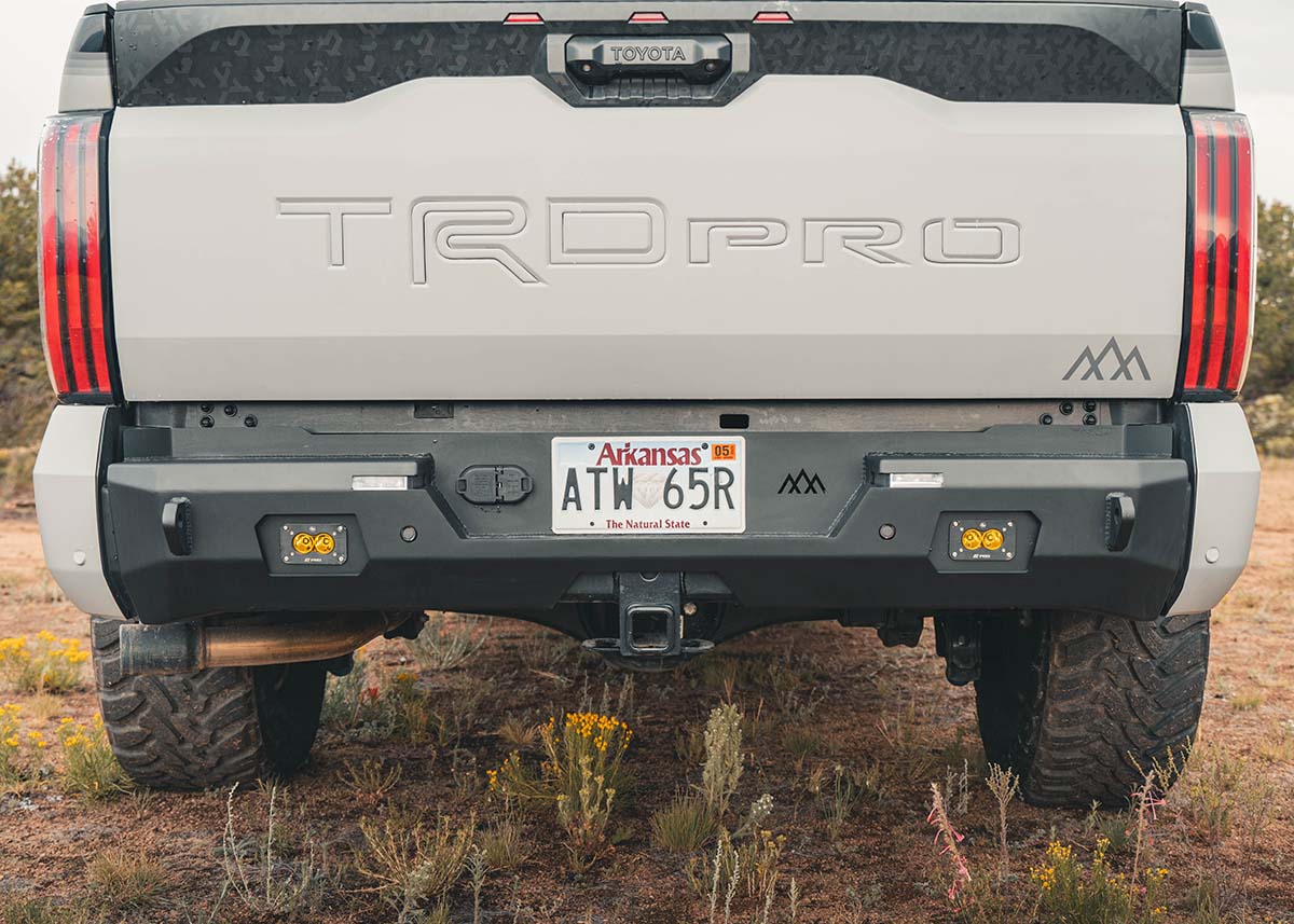 Toyota Tundra 3rd Gen (2022+) Rear Bumper - By Backwoods Adventure Mods