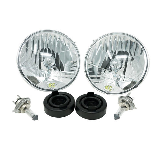 7" H4 DOT Halogen Driving Light Pair - by KC