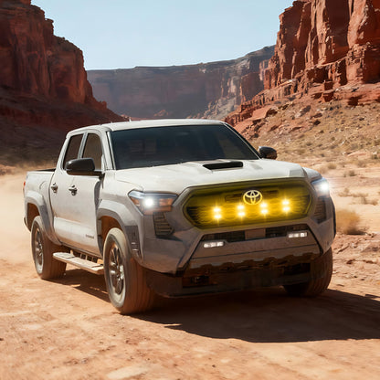Tiny Monster Grille Kit for Toyota Tacoma TRD Pro/Sport/Offroad 2025 - by ARC Lighting