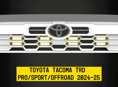 Tiny Monster Grille Kit for Toyota Tacoma TRD Pro/Sport/Offroad 2025 - by ARC Lighting