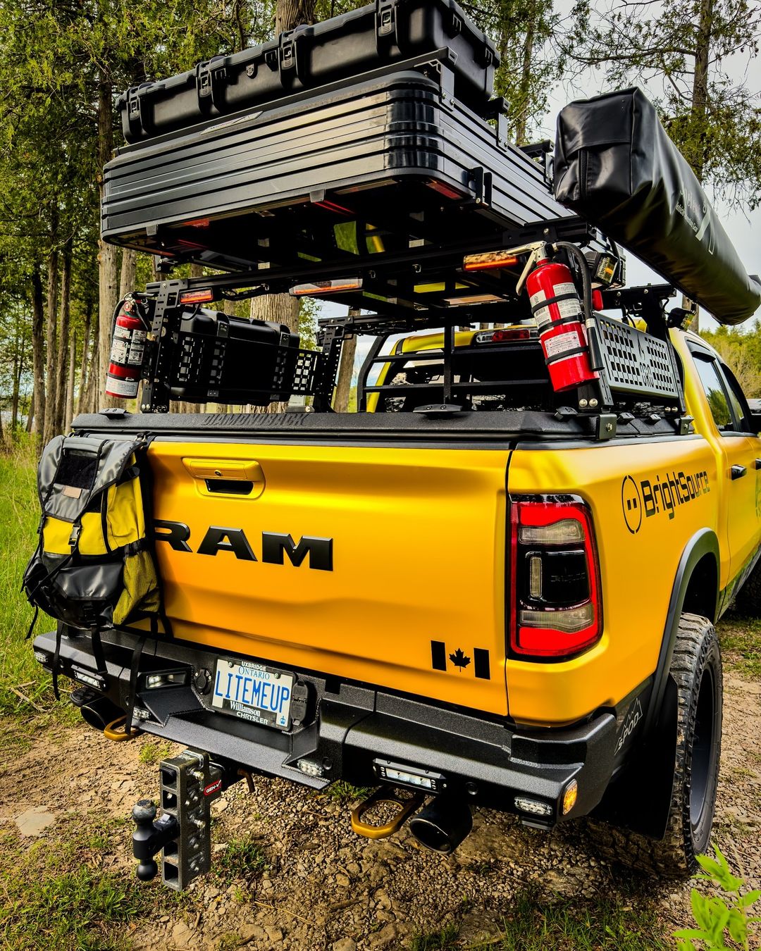Elite Series Bed Rack - T-Slot Tonneau Mount - by ORO Racks