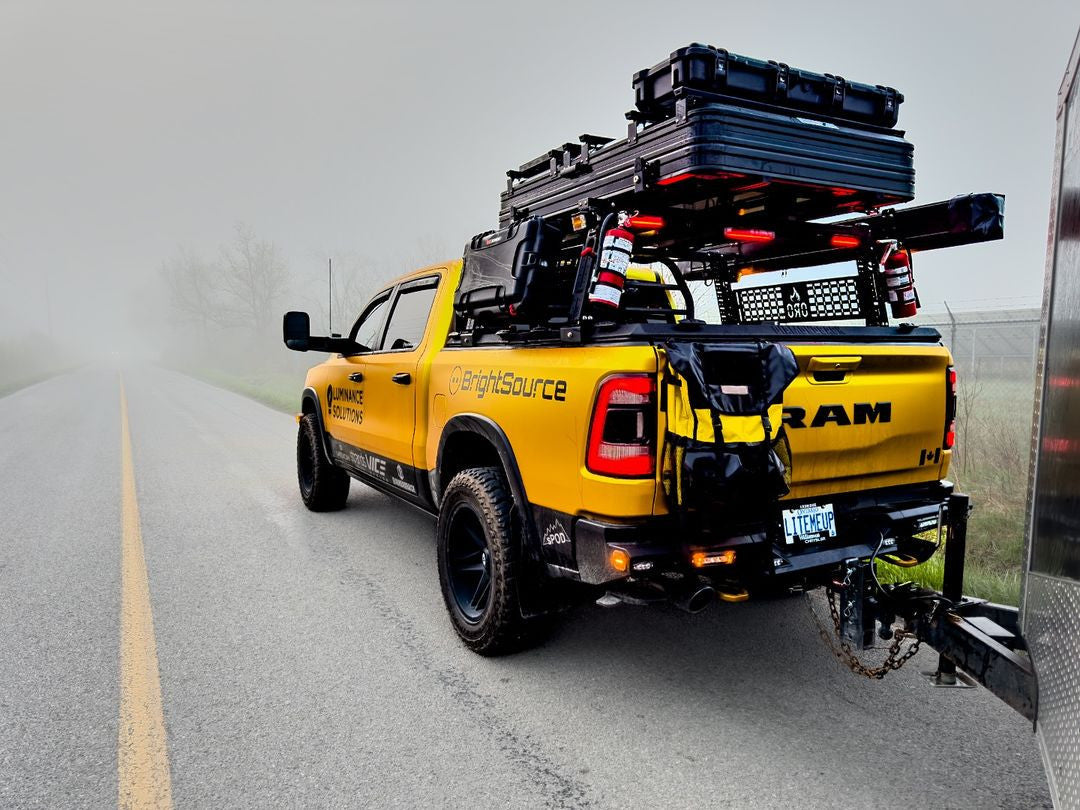 Elite Series Bed Rack - T-Slot Tonneau Mount - by ORO Racks