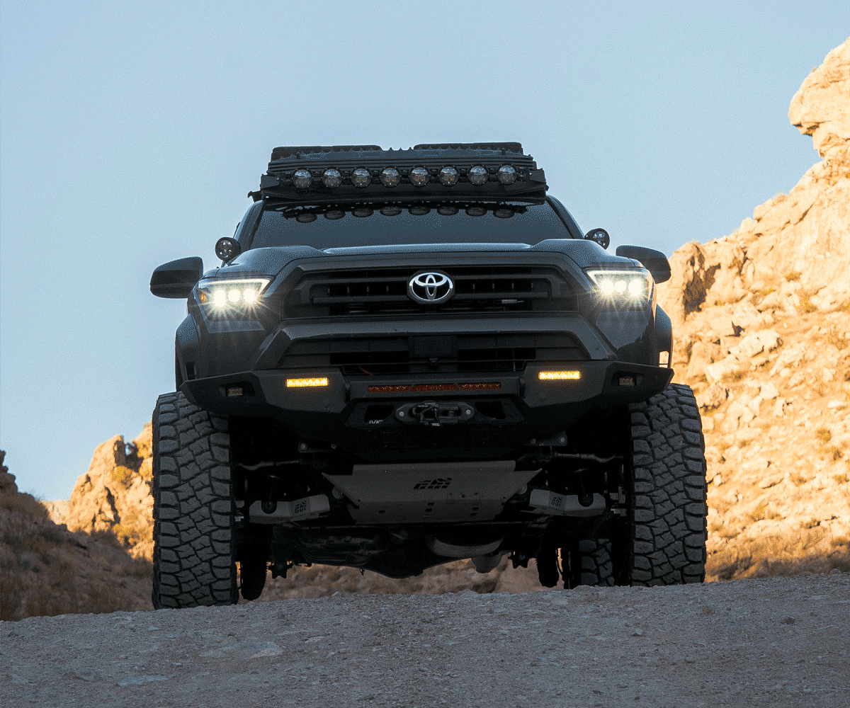 6TH GEN 4RUNNER CLASSIC FULL PLATE FRONT BUMPER - BY CBI