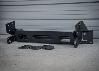 Mounting hardware for the Backwoods Adventure Mods 2024 Toyota Tacoma 4th Gen Hi-Lite Overland Front Bumper with Bull Bar