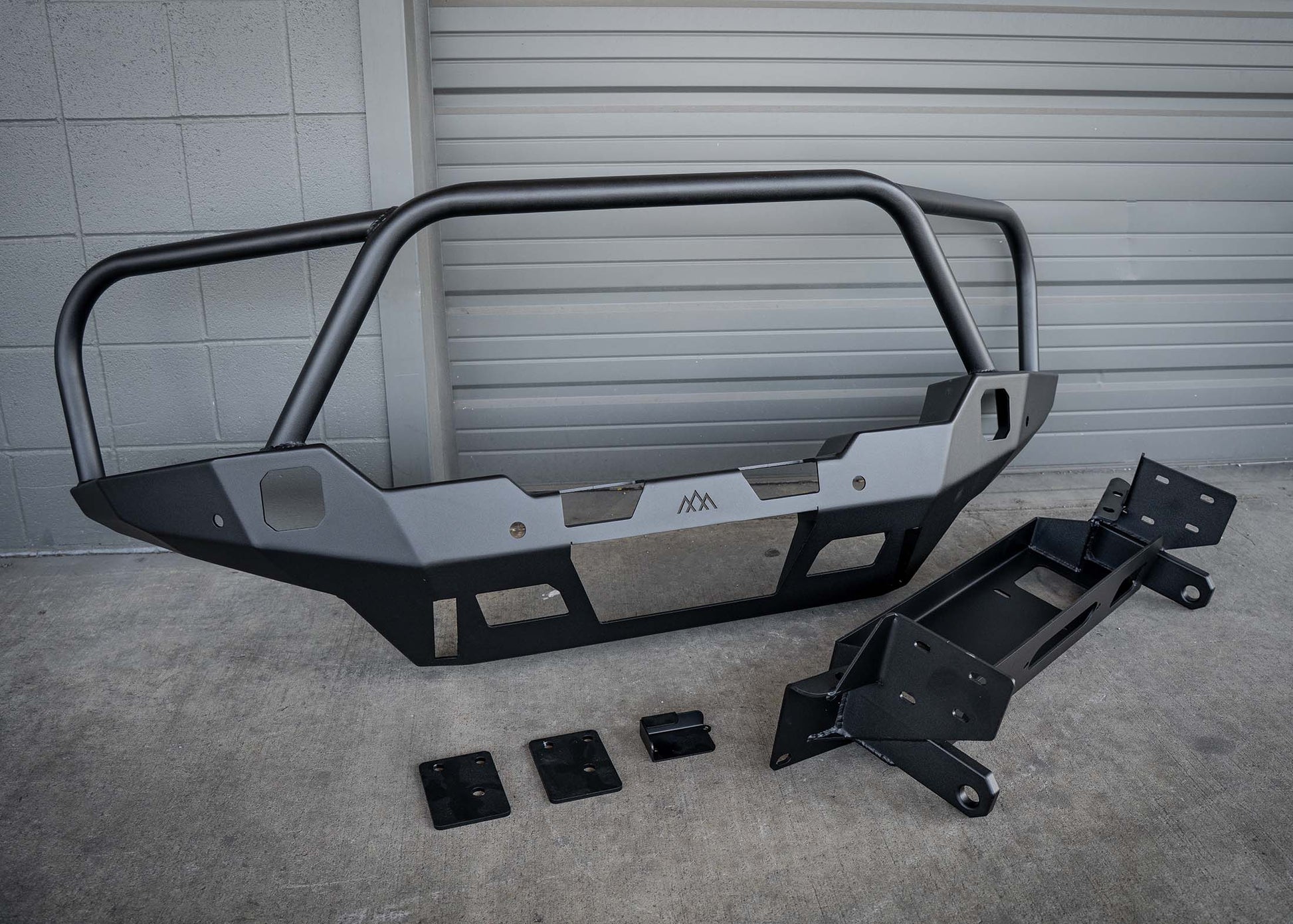 Mounting kit for the Backwoods Adventure Mods Toyota Tacoma 4th Gen (2024) Hi-Lite Front Bumper with Bull Bar