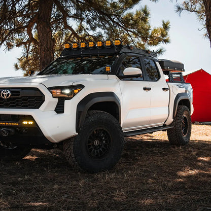 Overland Rock Sliders Toyota Tacoma 2024 Long Bed - by CBI