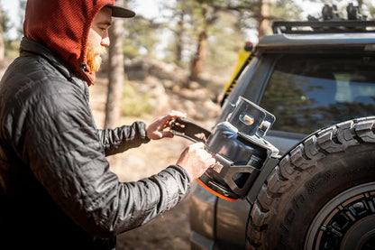 Propane Mount -by Sherpa Equipment Company