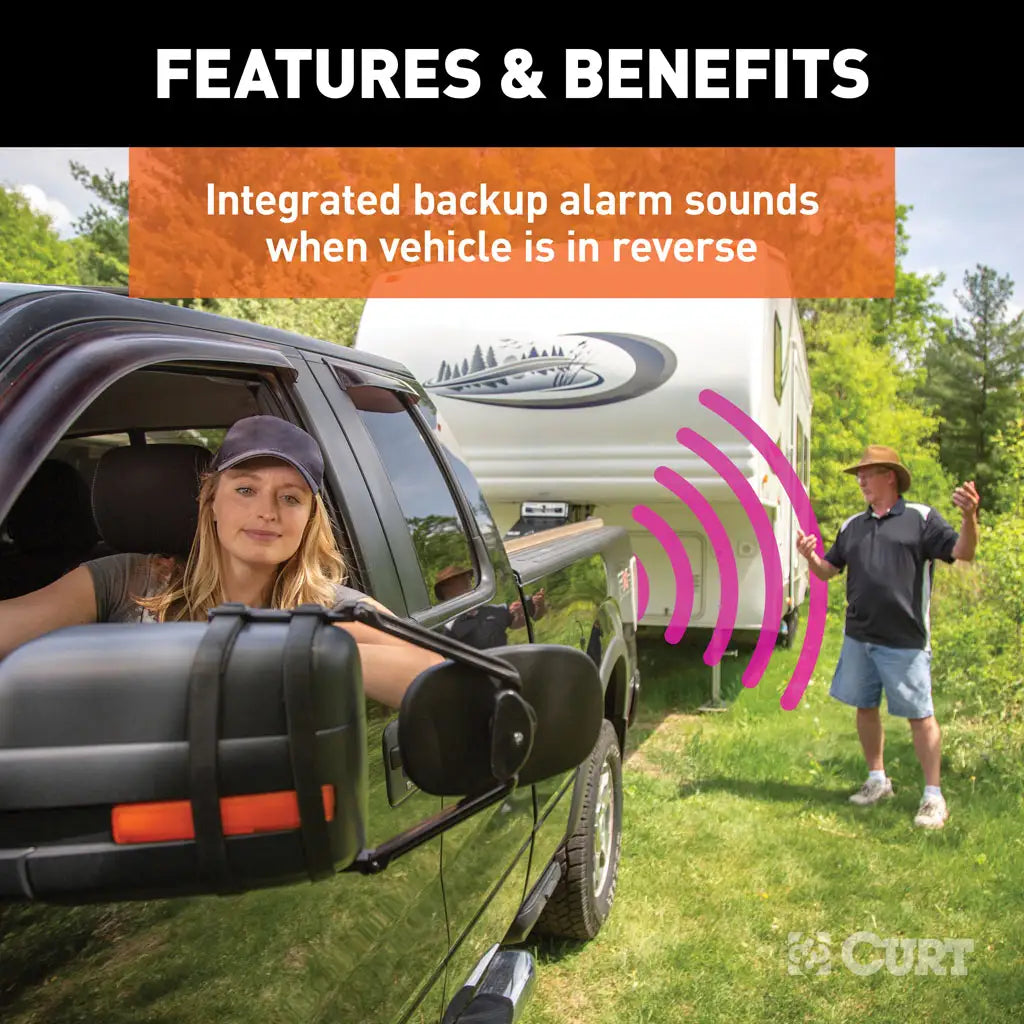 Truck Back Up Alarm for 7-Way RV Blade - by Curt Manufacturing