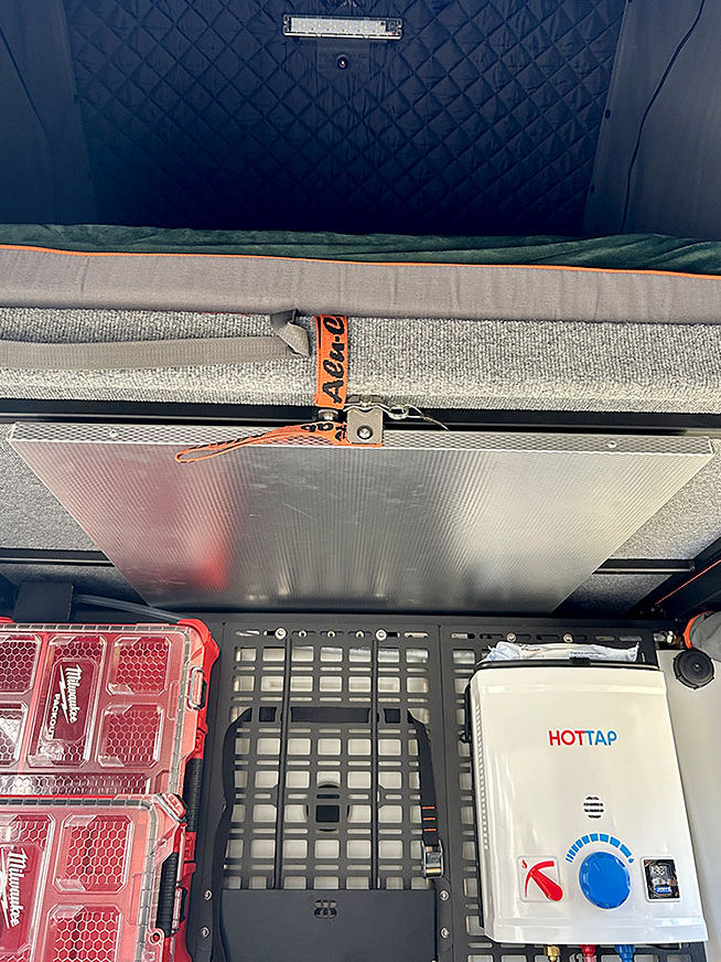 Alu-Cab Canopy Camper / Alu-Cabin Aluminum Table Interior Mounting Kit - By Eight13 Fabrication & Design