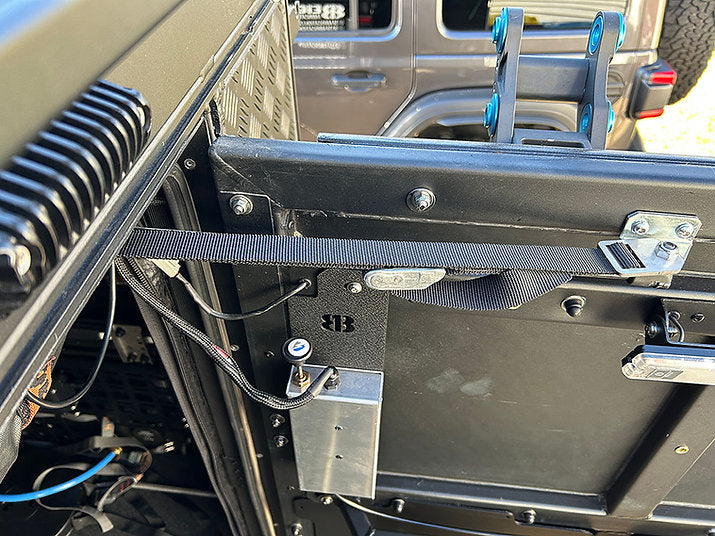 Door Strap Kit for Alu Cab's Alu Cabin and Canopy Camper - by Eight13 Fabrication and Design