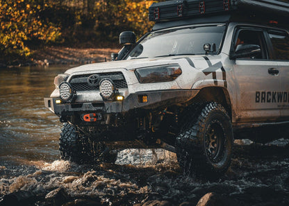Toyota 4Runner 5th Gen (2010-2024) Hi-Lite Overland Front Bumper [No Bull Bar] - By Backwoods Adventure Mods