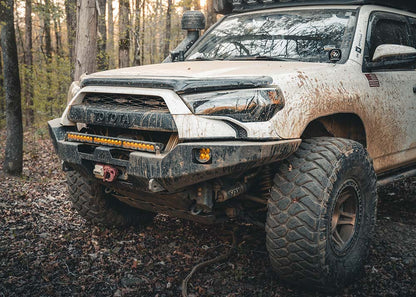 Toyota 4Runner 5th Gen (2010-2024) Hi-Lite Overland Front Bumper [No Bull Bar] - By Backwoods Adventure Mods