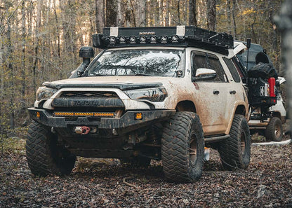 Toyota 4Runner 5th Gen (2010-2024) Hi-Lite Overland Front Bumper [No Bull Bar] - By Backwoods Adventure Mods