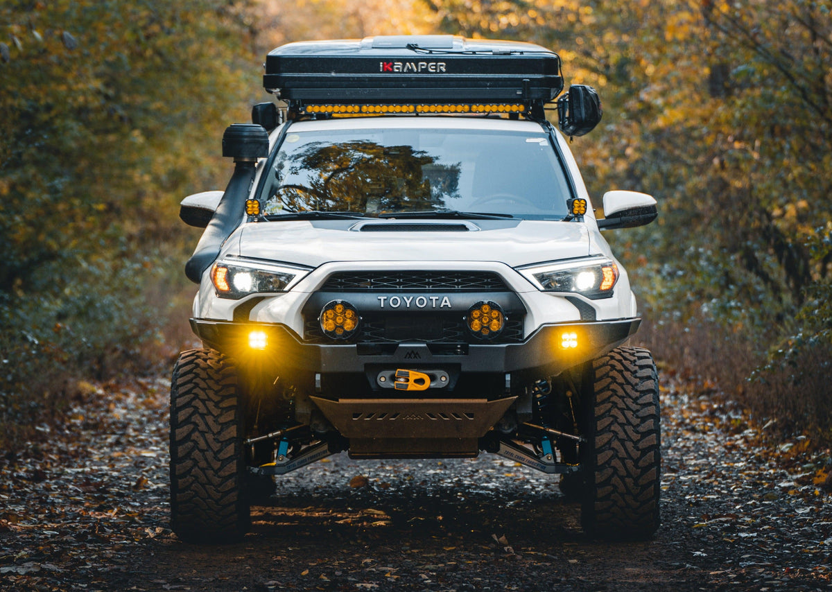 Toyota 4Runner 5th Gen (2010-2024) Hi-Lite Overland Front Bumper [No Bull Bar] - By Backwoods Adventure Mods