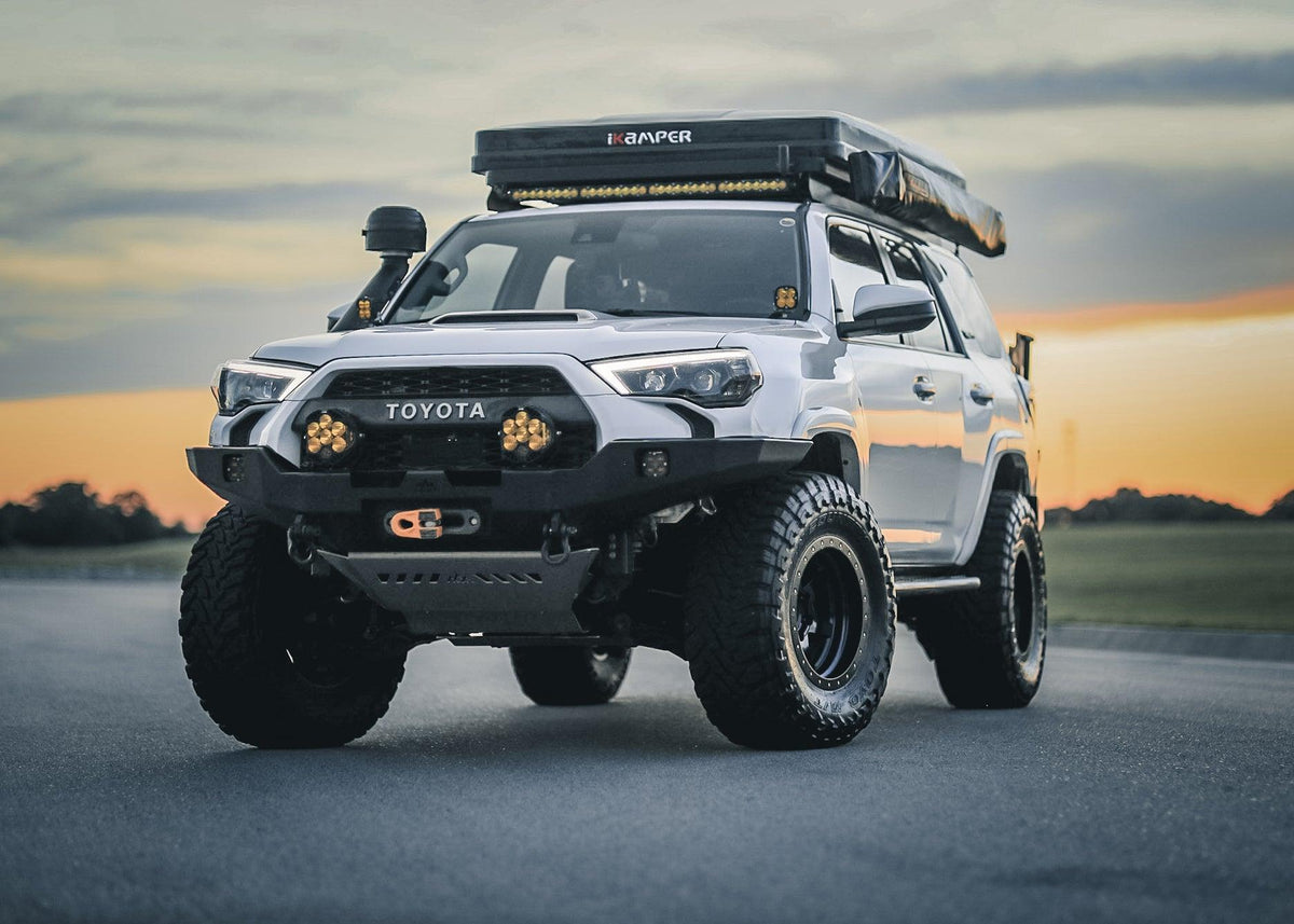 Toyota 4Runner 5th Gen (2010-2024) Hi-Lite Overland Front Bumper [No Bull Bar] - By Backwoods Adventure Mods