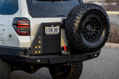 Toyota 4Runner 5th Gen (2010-2024) Hi-Lite High Clearance Dual Swing Out Rear Bumper - By Backwoods Adventure Mods