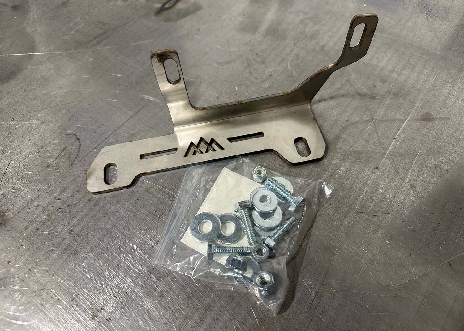 Backwoods Adventure Mods TSS relocation bracket and installation hardware for the 5th Gen Toyota 4Runner