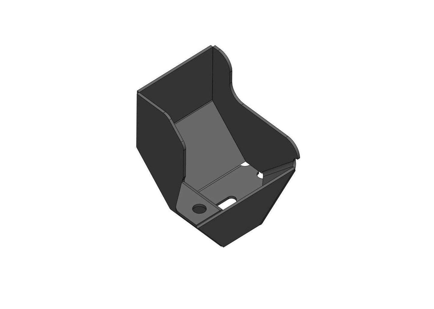 Back of the Backwoods Adventure Mods 5th Gen Toyota 4Runner (2010-2022) Windshield Washer Fluid Reservoir off road guard skid plate