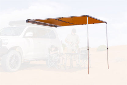 2.5m Black Hard Case Awning with Light - by ARB