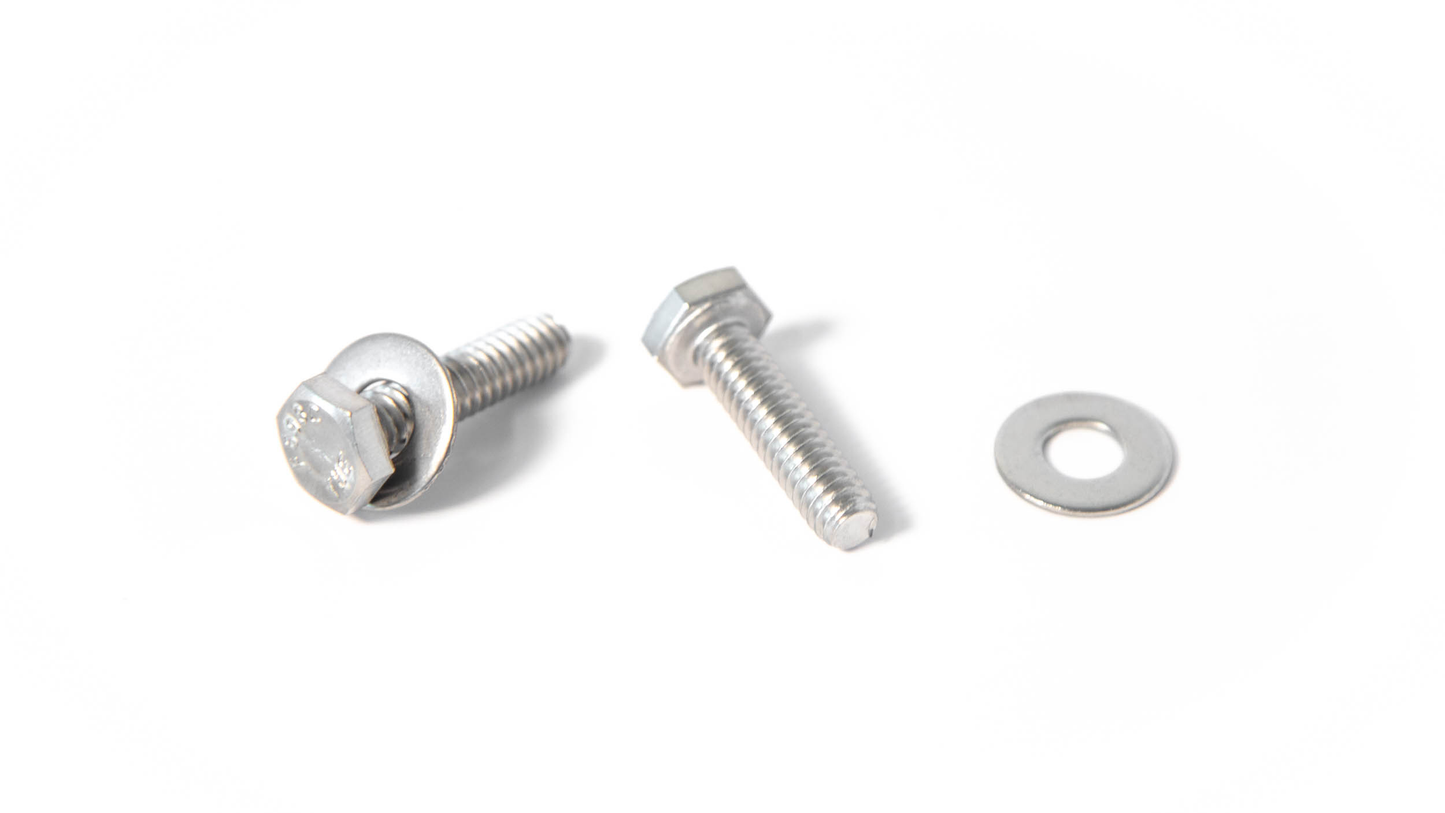 1/4” Hex Head Bolt & Washer - By Sherpa