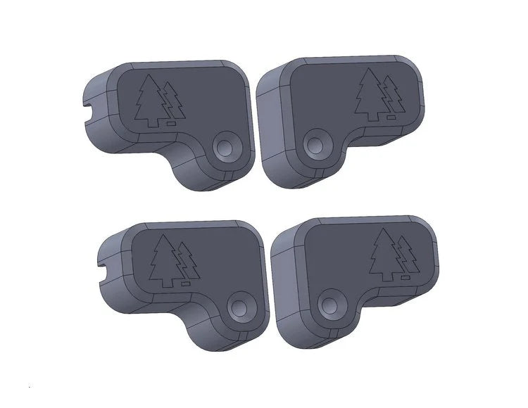 ABS Sensor Guards for Tacoma 2016 to 2023 - by Greenlane Offroad