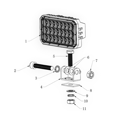 Work Pod Task - 3" x 4" LED Work Light