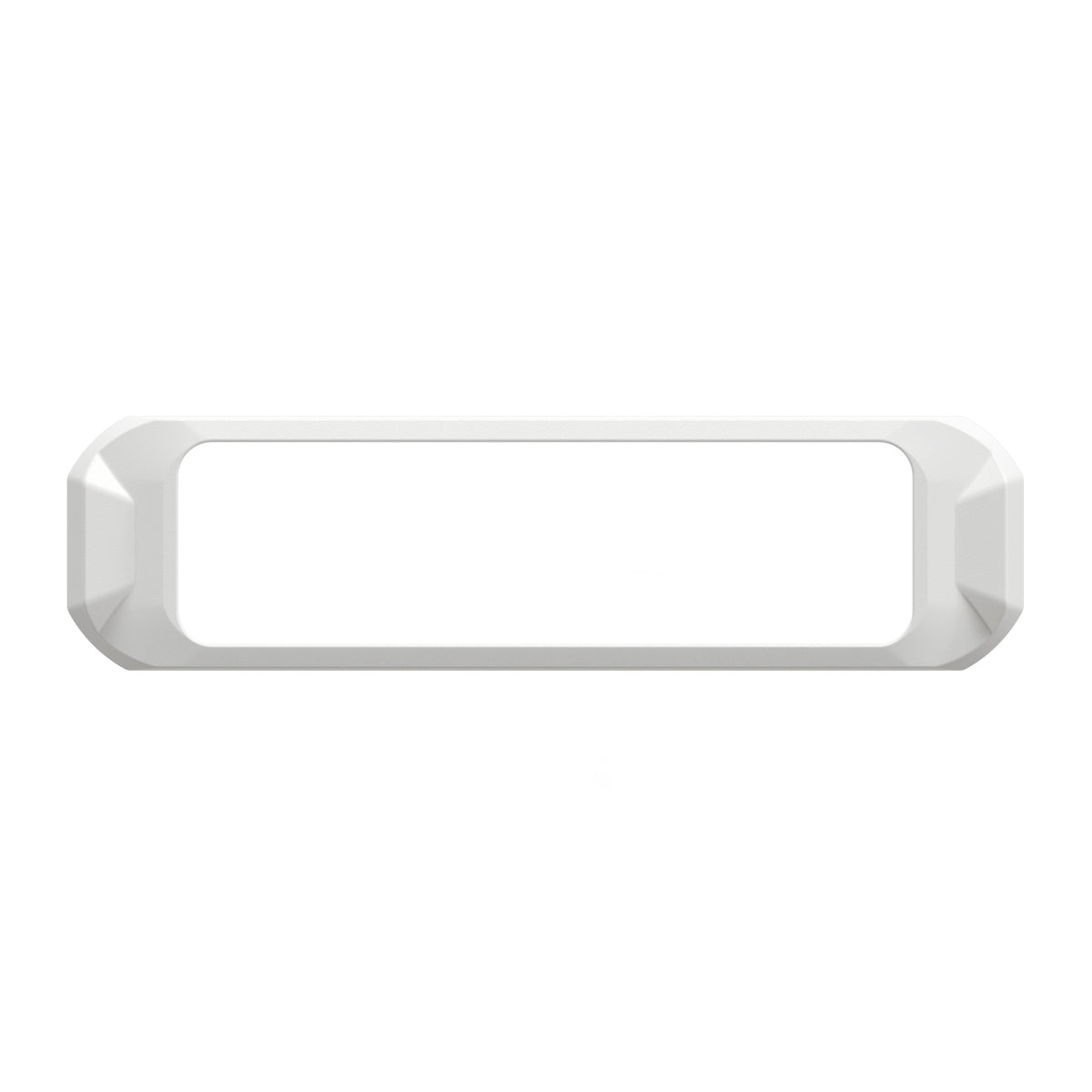 White Bezel - For Work Bar Strobe 4 Slim