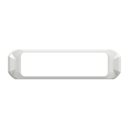 White Bezel - For Work Bar Strobe 4 Slim