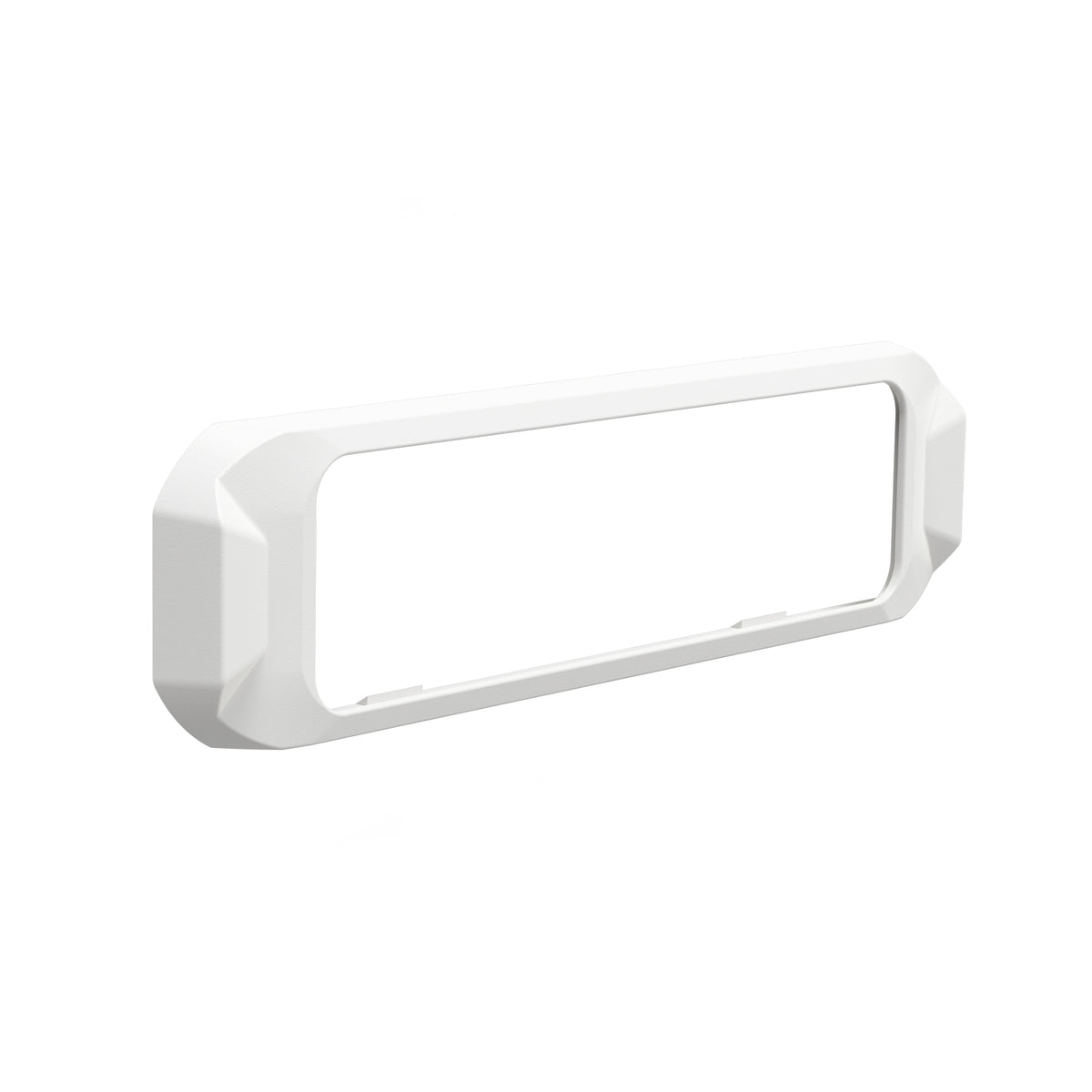 White Bezel - For Work Bar Strobe 4 Slim
