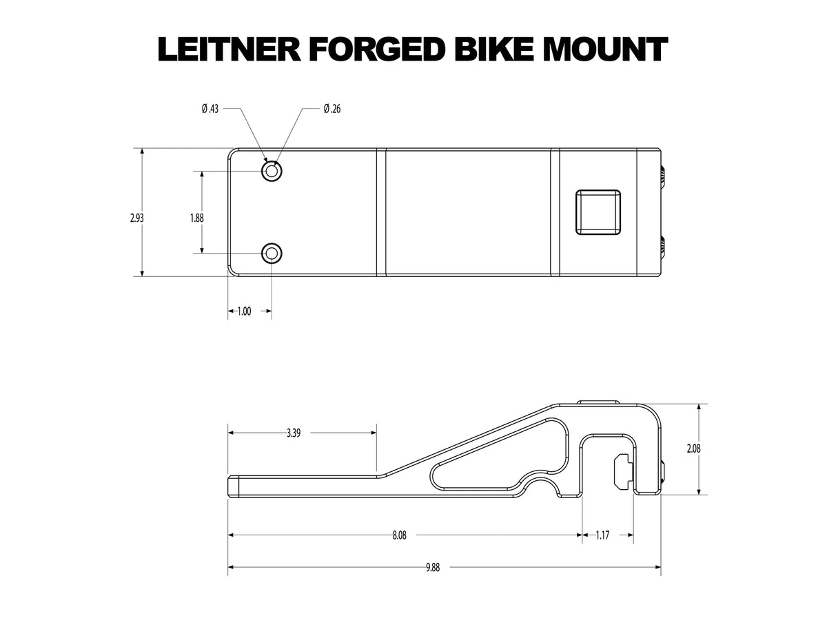 Forged Bike Mount - by Leitner Designs