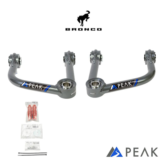 Tubular Upper Control Arms for Ford Bronco 2021+ - by Peak Suspension