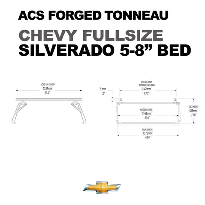 ACS Forged Tonneau - Rack Only - Chevrolet - by Leitner Designs