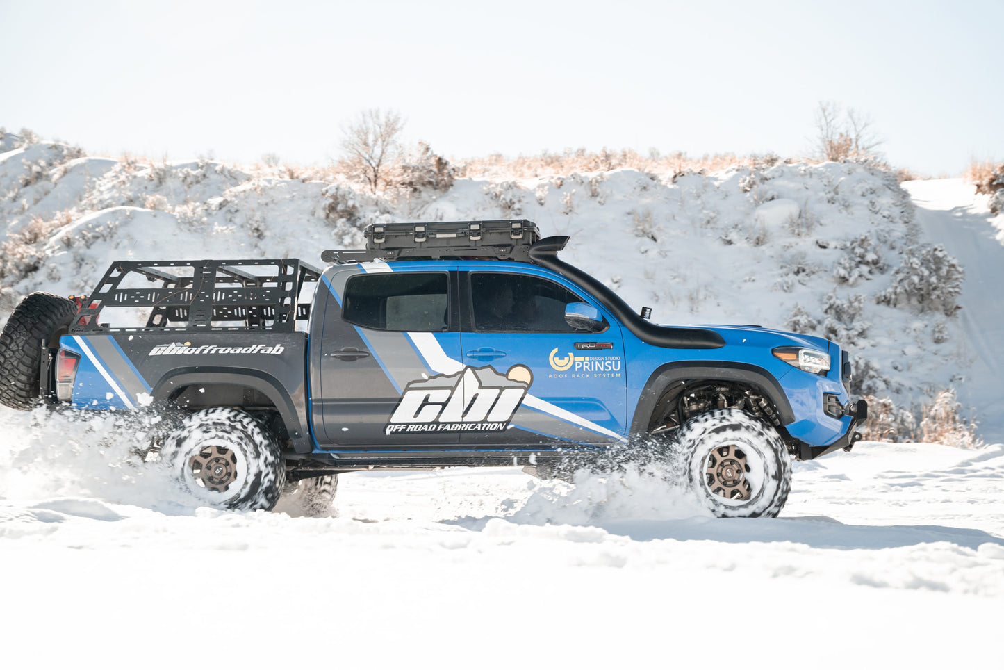 Toyota Tacoma Cab Height Bed Rack | 2005-2023 by CBI