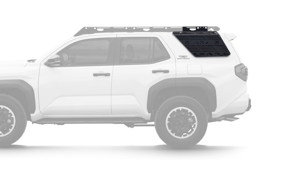6TH GEN 4RUNNER WINDOW PANELS (sold as a pair) - By Sherpa Equipment Co.