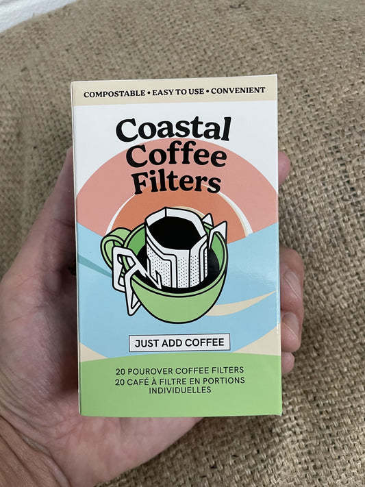 Traveller Coffee Filters - Pack of 20 - by Costal Coffee