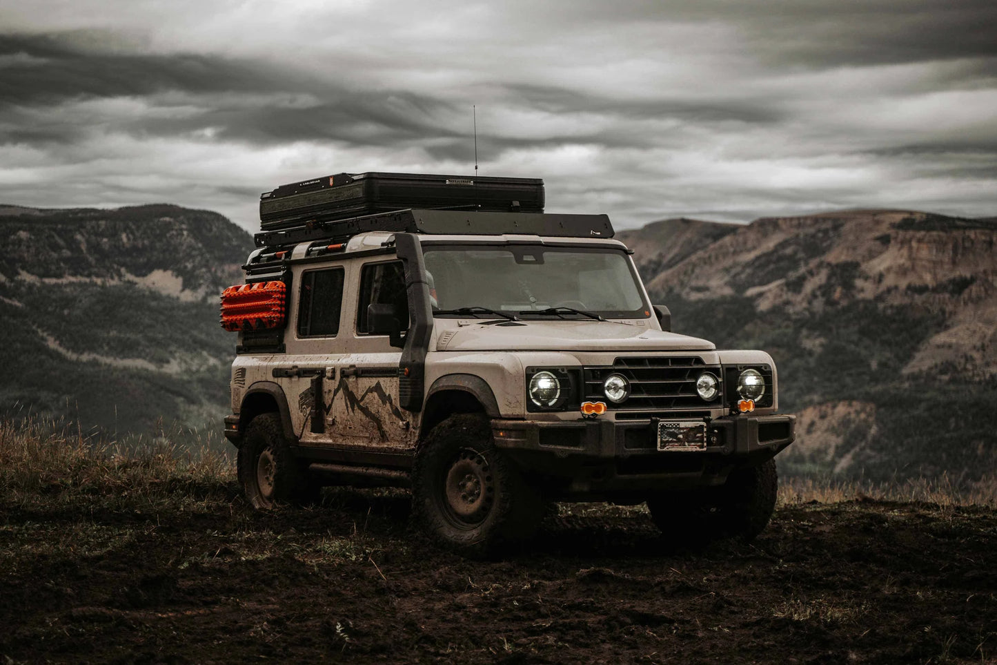 Roof Rack for the Ineos Grenadier - by TrailRax