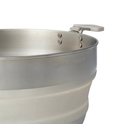 Detour Stainless Steel Collapsible Pot 5L - by Sea to Summit