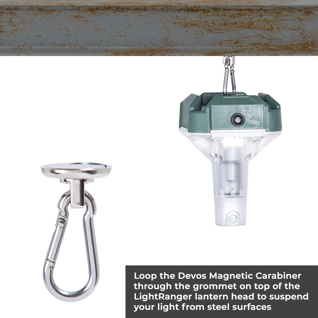LightRanger Magnetic Carabiner - by Devos Outdoor
