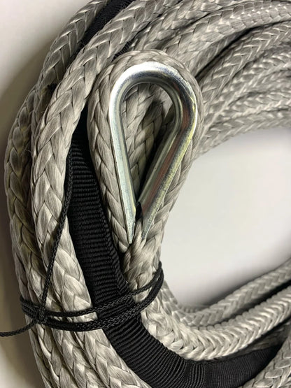 3/8" Synthetic Winch Line - by Afraid Knot Ropes