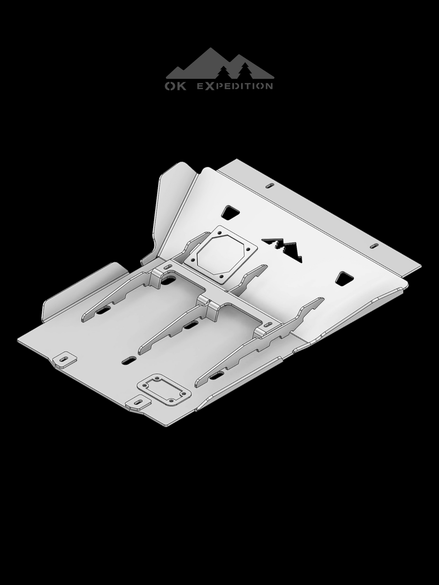 Engine Skid Plate for Land Cruiser 250 - by OK Expedition