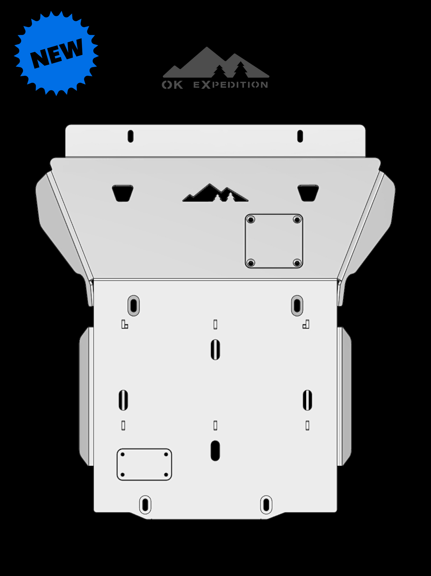 Engine Skid Plate for Land Cruiser 250 - by OK Expedition