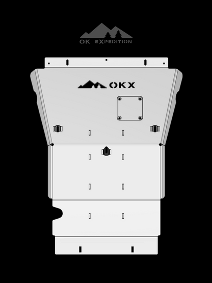 Engine Skid Plate for 2007 to 2021 Tundra - by OK Expedition