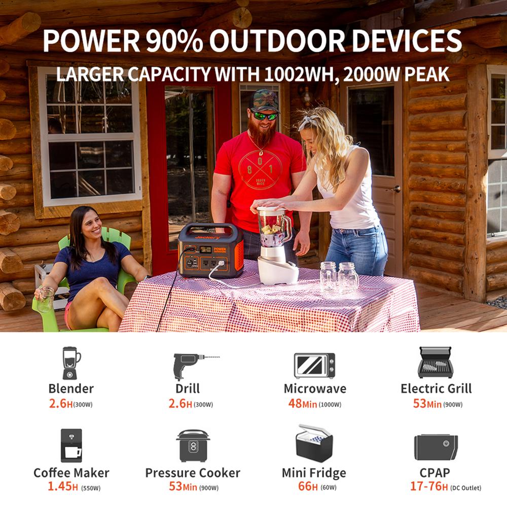Explorer 1000 Portable Power Station - by Jackery