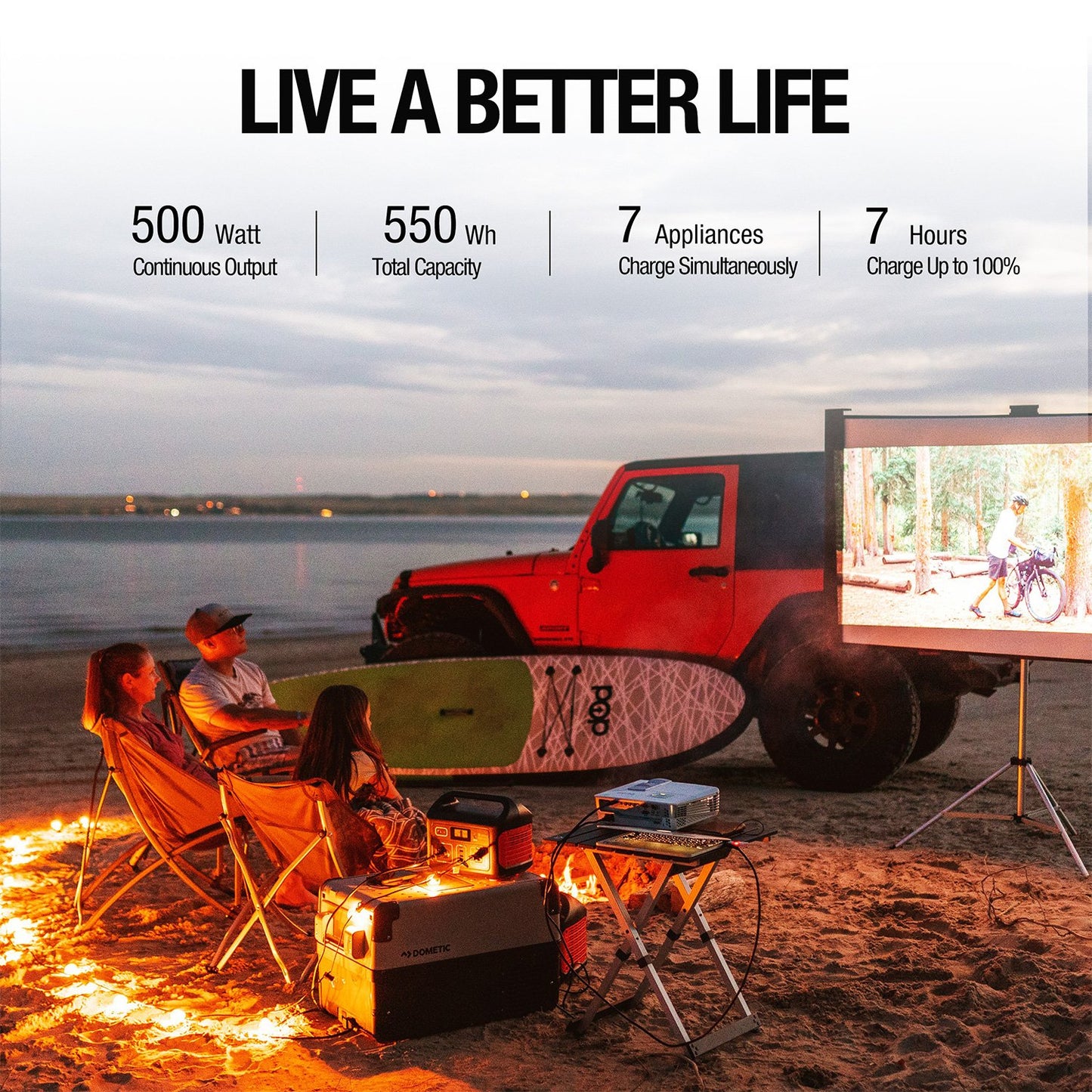 Explorer 550 Portable Power Station - by Jackery