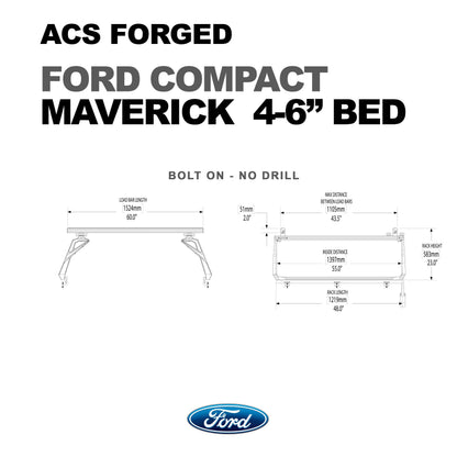 ACS Forged Bed Rack for Ford Trucks - by Leitner Designs
