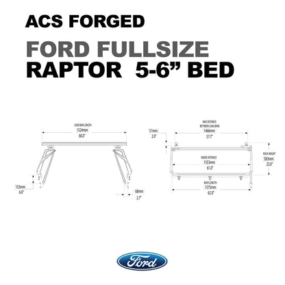 ACS Forged Bed Rack for Ford Trucks - by Leitner Designs